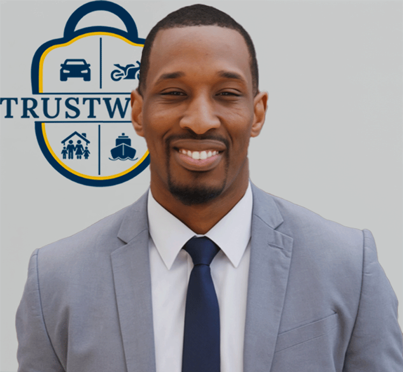 Desmond Thomas, CEO and Co-Founder of Trustwell Insurance – licensed independent insurance agent in South Carolina